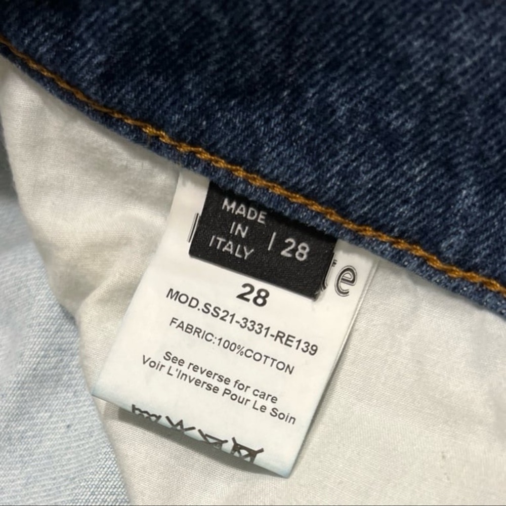 Patchwork Denim Jeans - image 4